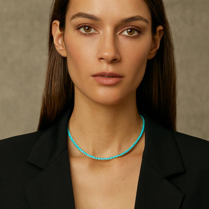 SAHIRA Karla Tennis Necklace