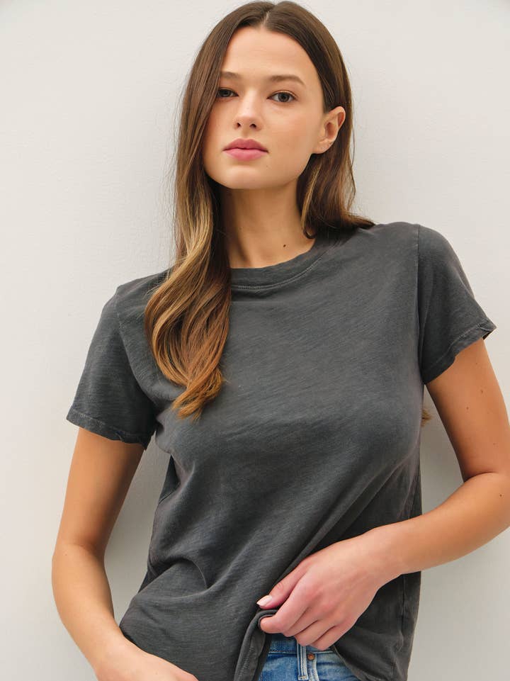 NYLAND Marlowe Acid Wash Tee