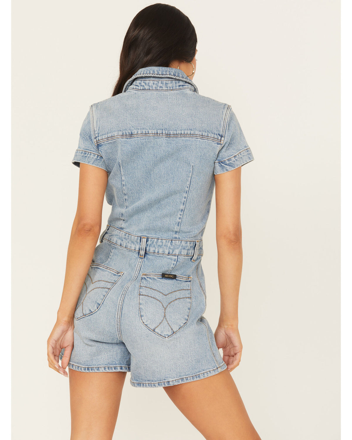 Rolla's Lightening Romper in Light Vintage Inidigo