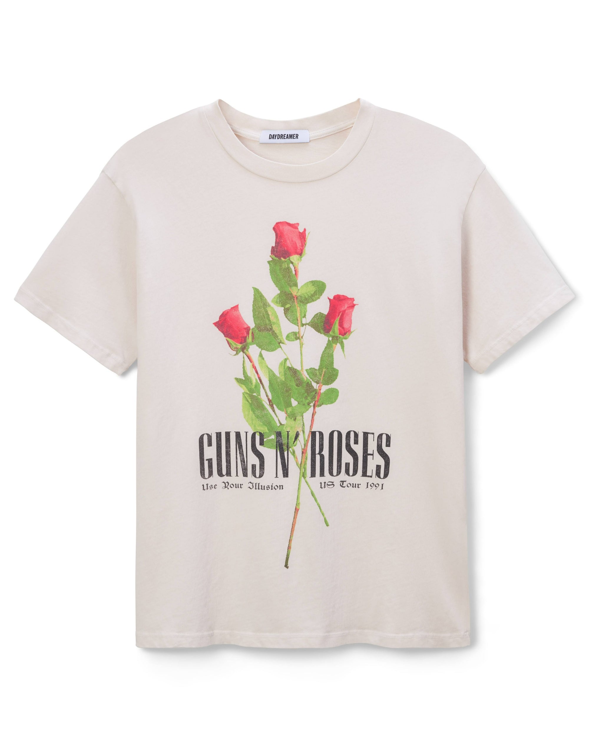 DAYDREAMER Guns N Roses Use Your Illusion Roses Weekend Tee