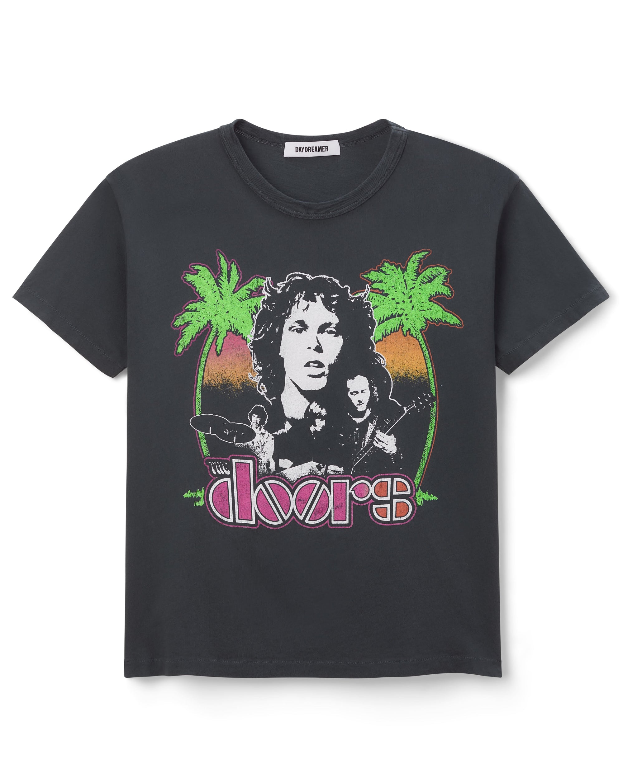DAYDREAMER The Doors Twin Palms Ringer Tee