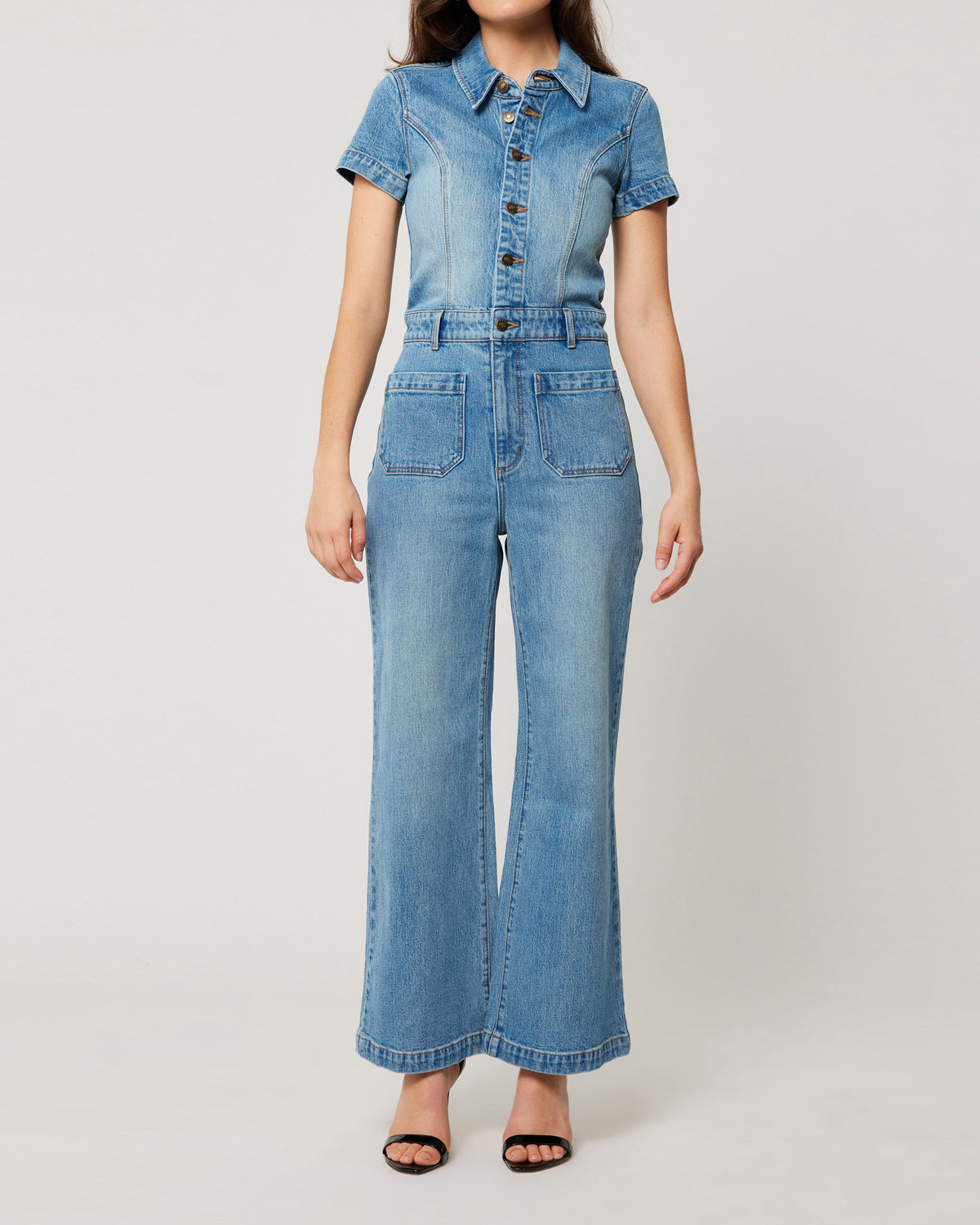 Rolla's Sailor Jumpsuit in Brad Blue