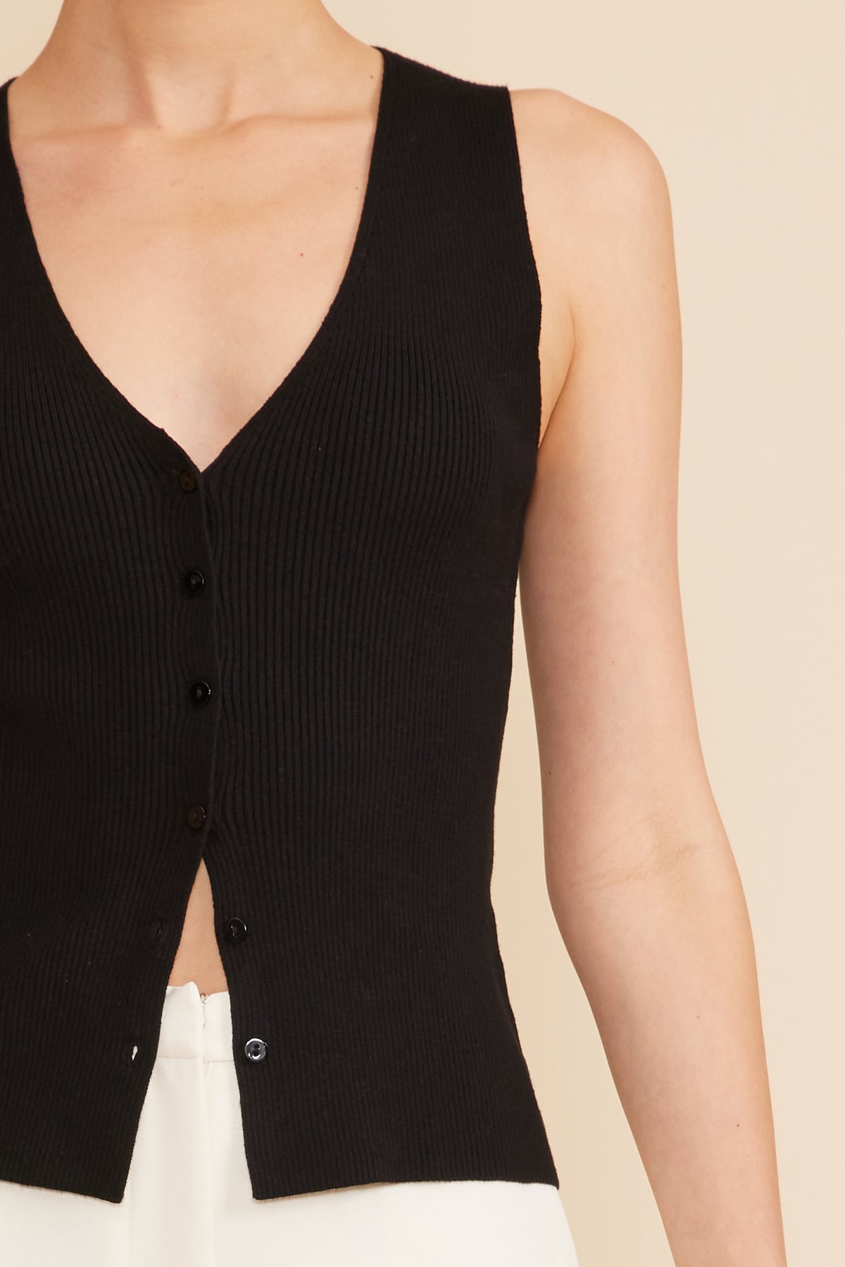 Lucy Paris Eris Knit Vest