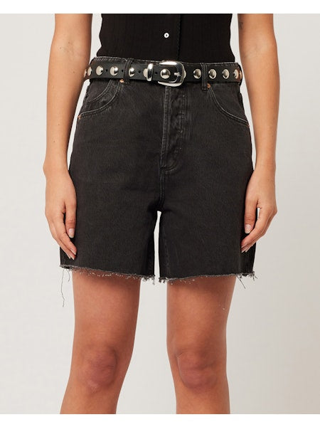 Rolla's Relaxed Short in Stoned Black