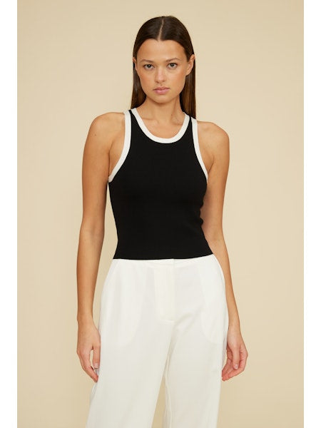 Lucy Paris Brandi Cutaway Tank Top
