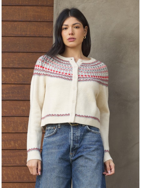 Stitches & Stripes Wilder Cardigan in Ivory Combo