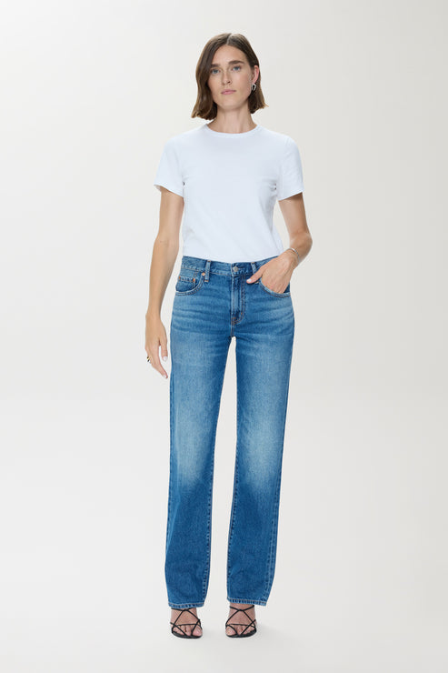 PISTOLA Issa Mid Rise Relaxed Straight in Sorenson