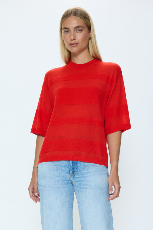 PISTOLA Tara Featherweight Sweater Tee