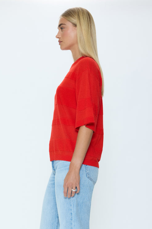 PISTOLA Tara Featherweight Sweater Tee