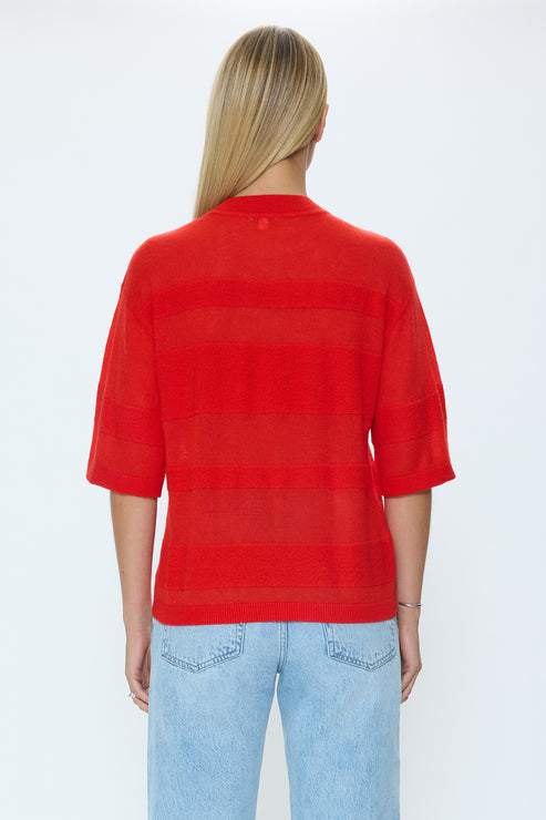 PISTOLA Tara Featherweight Sweater Tee