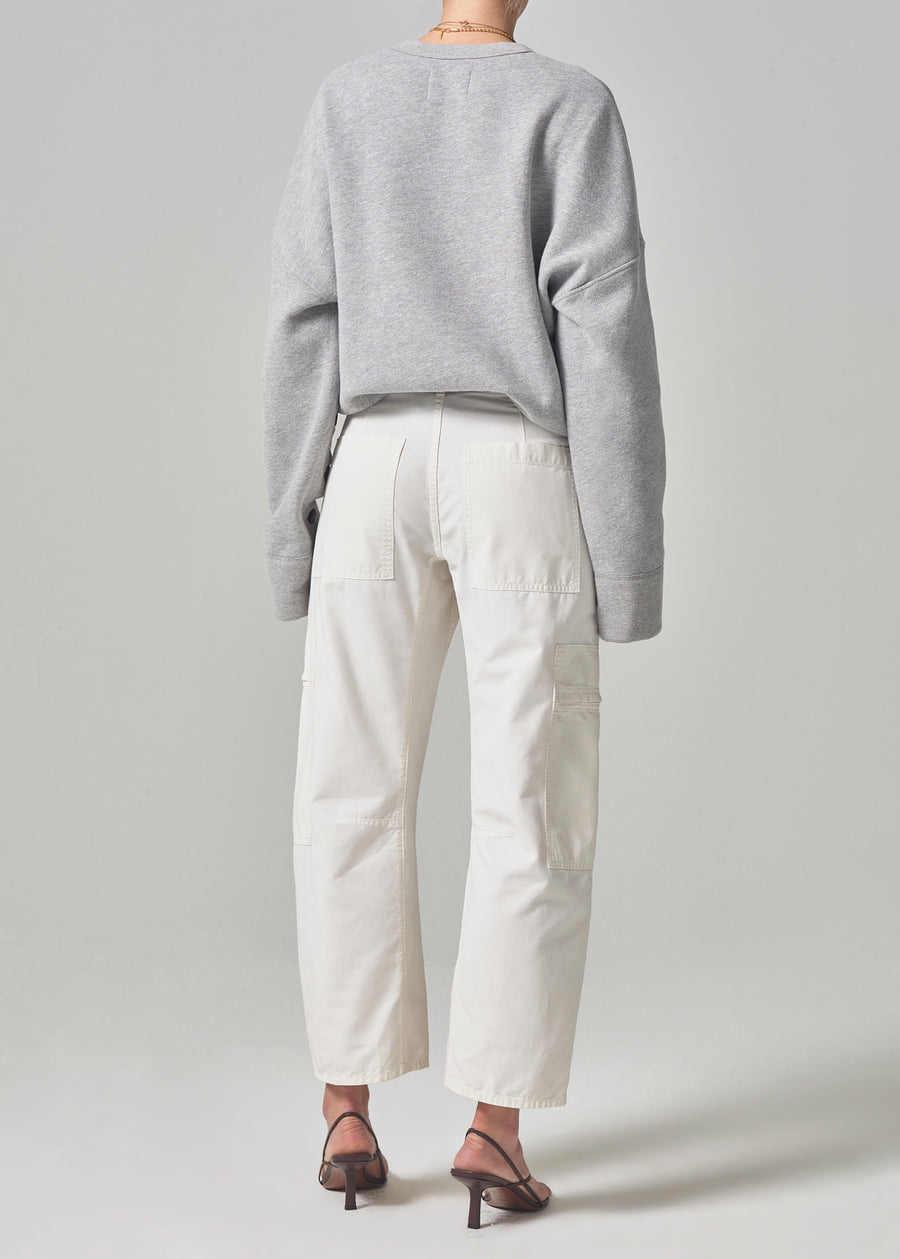 Citizens of Humanity Marcelle Low Slung Cargo in Sateen Night Flight 30