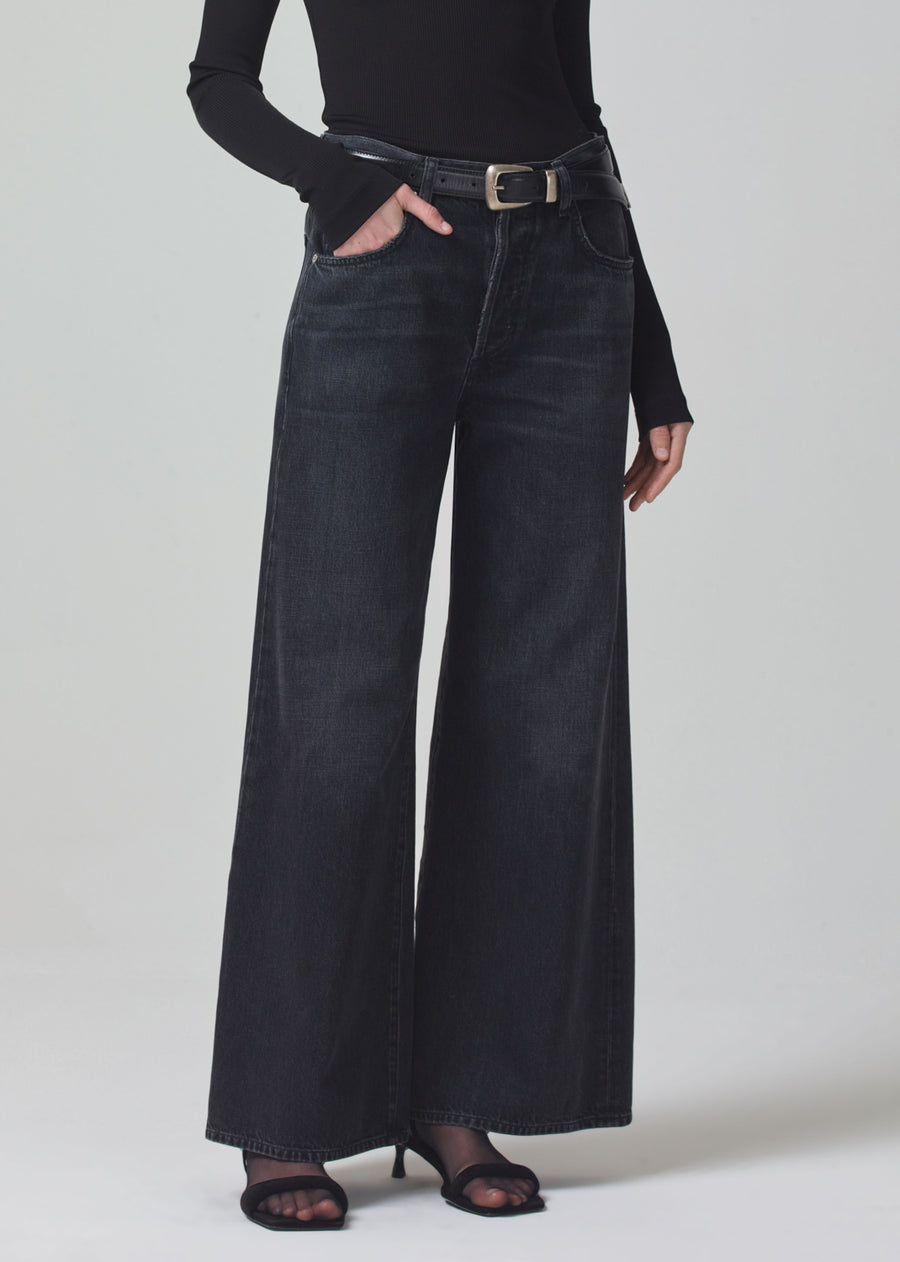 Buy Citizens Of Humanity Beverly Slouch Leather Trousers Pants