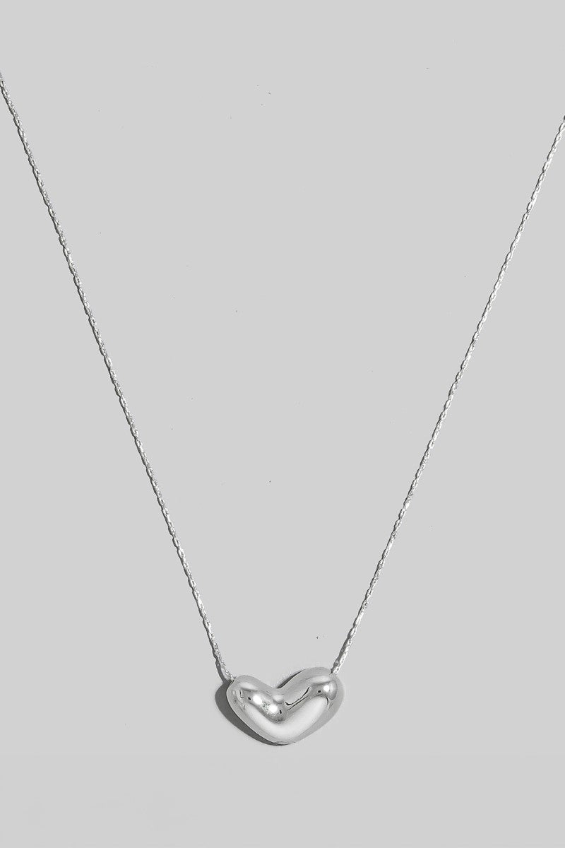 NYLAND Bubble Heart Pendant Necklace