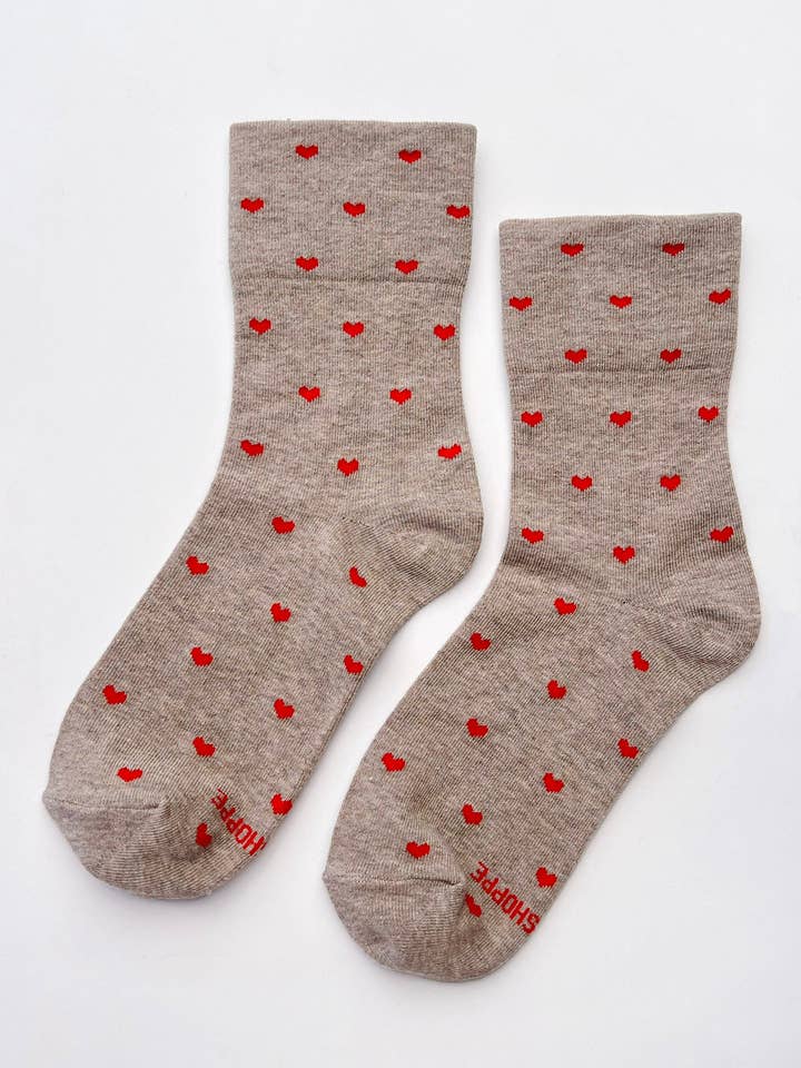 Le Bon Shoppe Heart Sneaker Socks