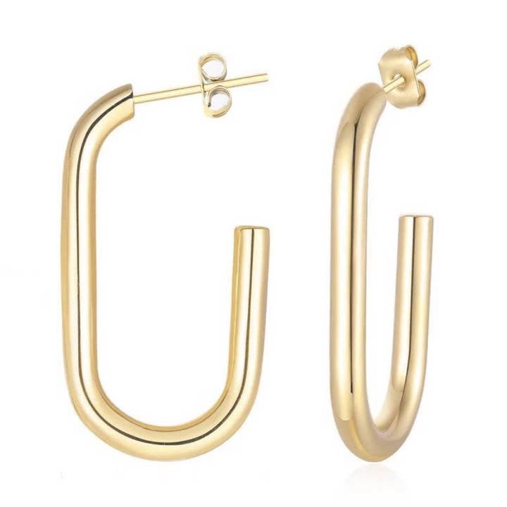 SAHIRA Gena Hoops Thin