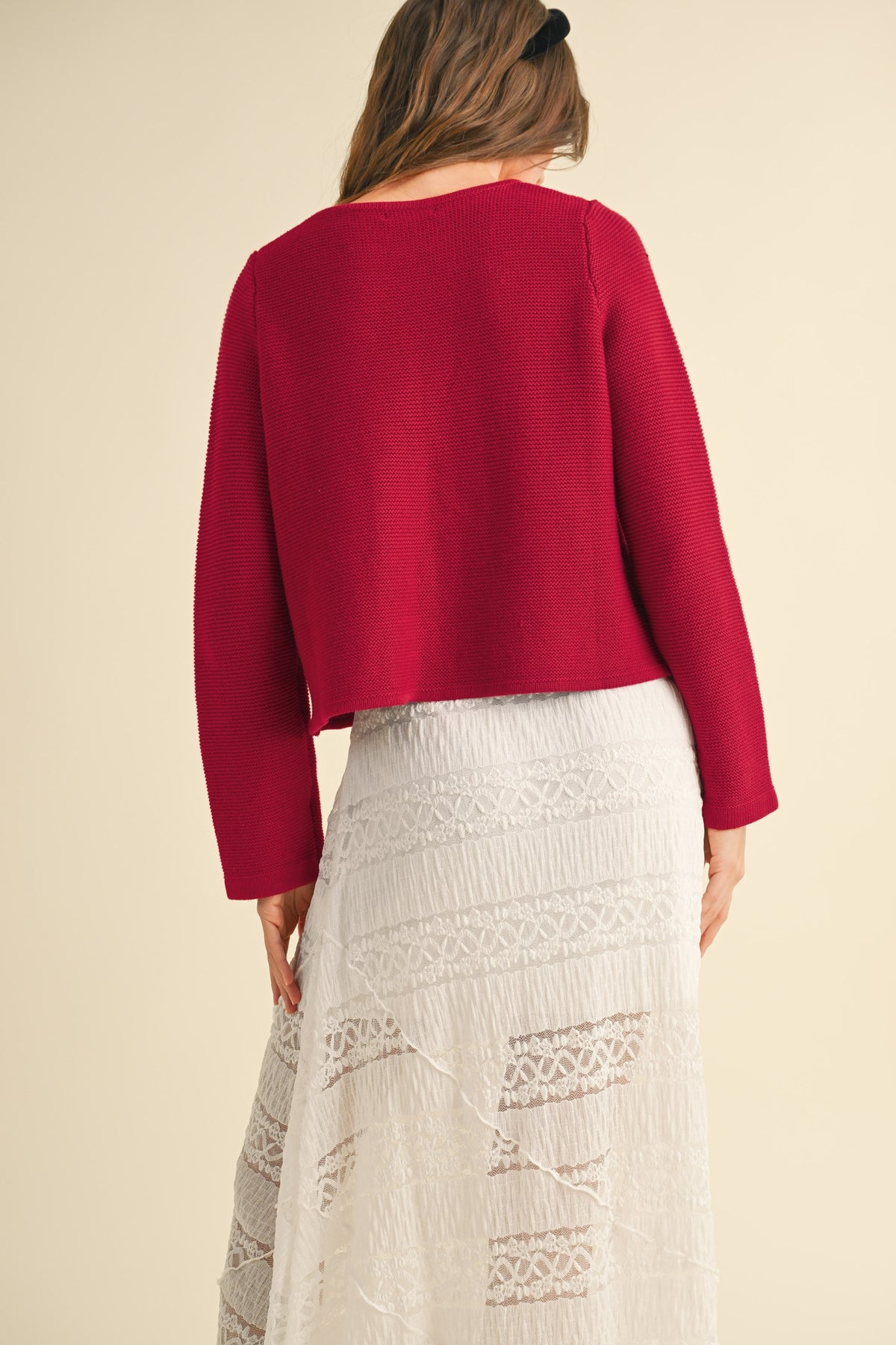 NYLAND Margo Tie Front Cardigan