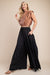 NYLAND Claudia A-Line Palazzo Pants Black