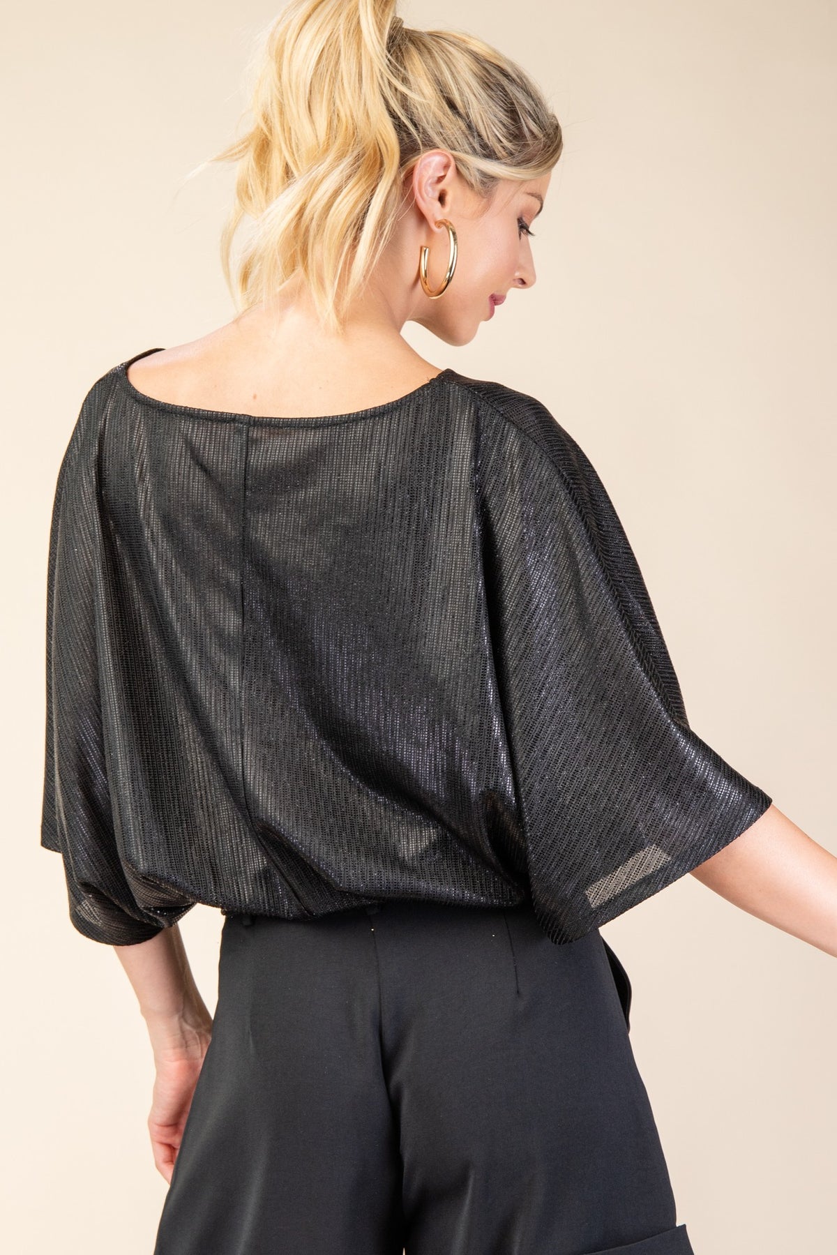 NYLAND Laurel Elbow Length Knit Top
