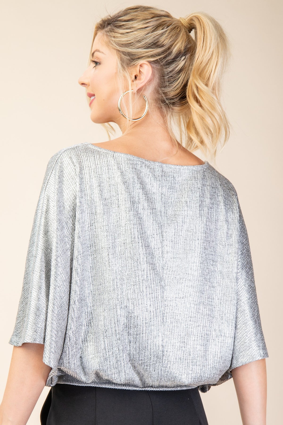 NYLAND Laurel Elbow Length Knit Top