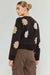 NYLAND Aster Flower Sweater Brown