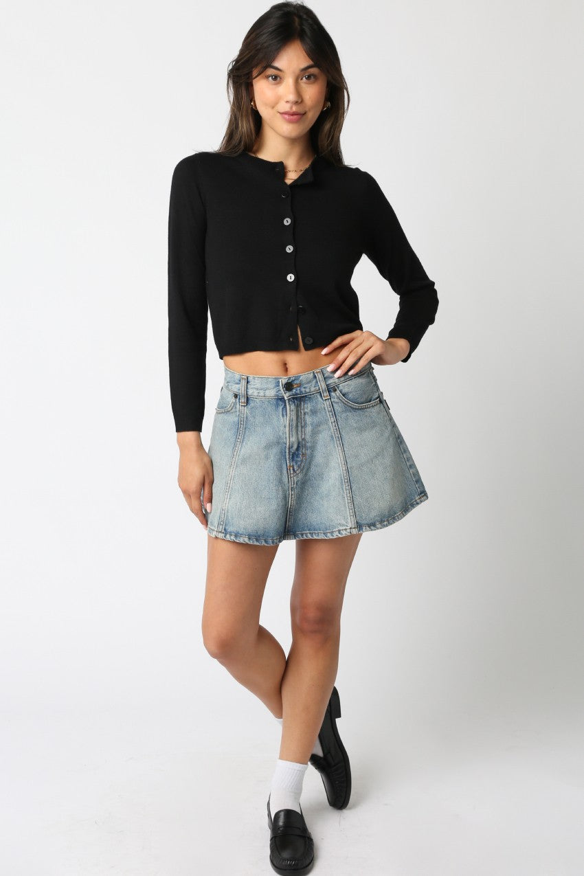 NYLAND Gianna Knit Top Black