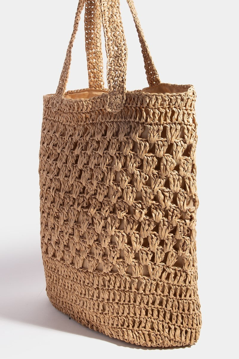 NYLAND Long Braided Tote Bag
