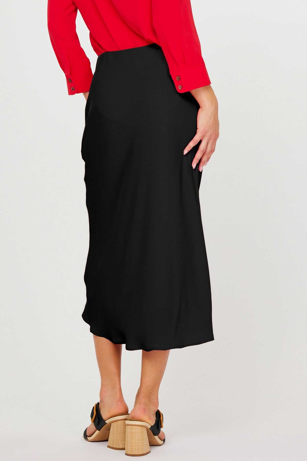 NYLAND Sherry Bias Midi Skirt