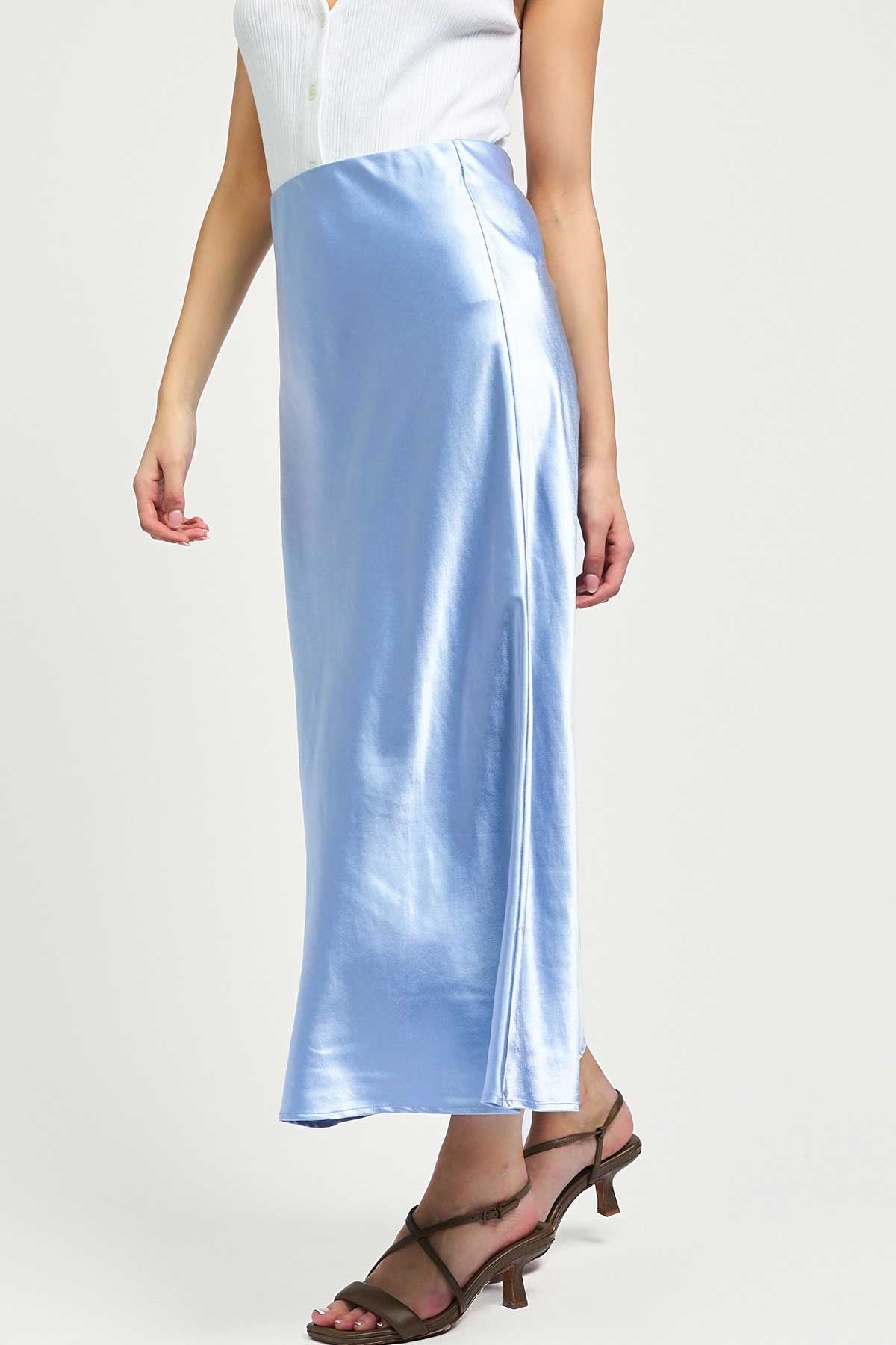 NYLAND Renna Midi Length Bias Skirt