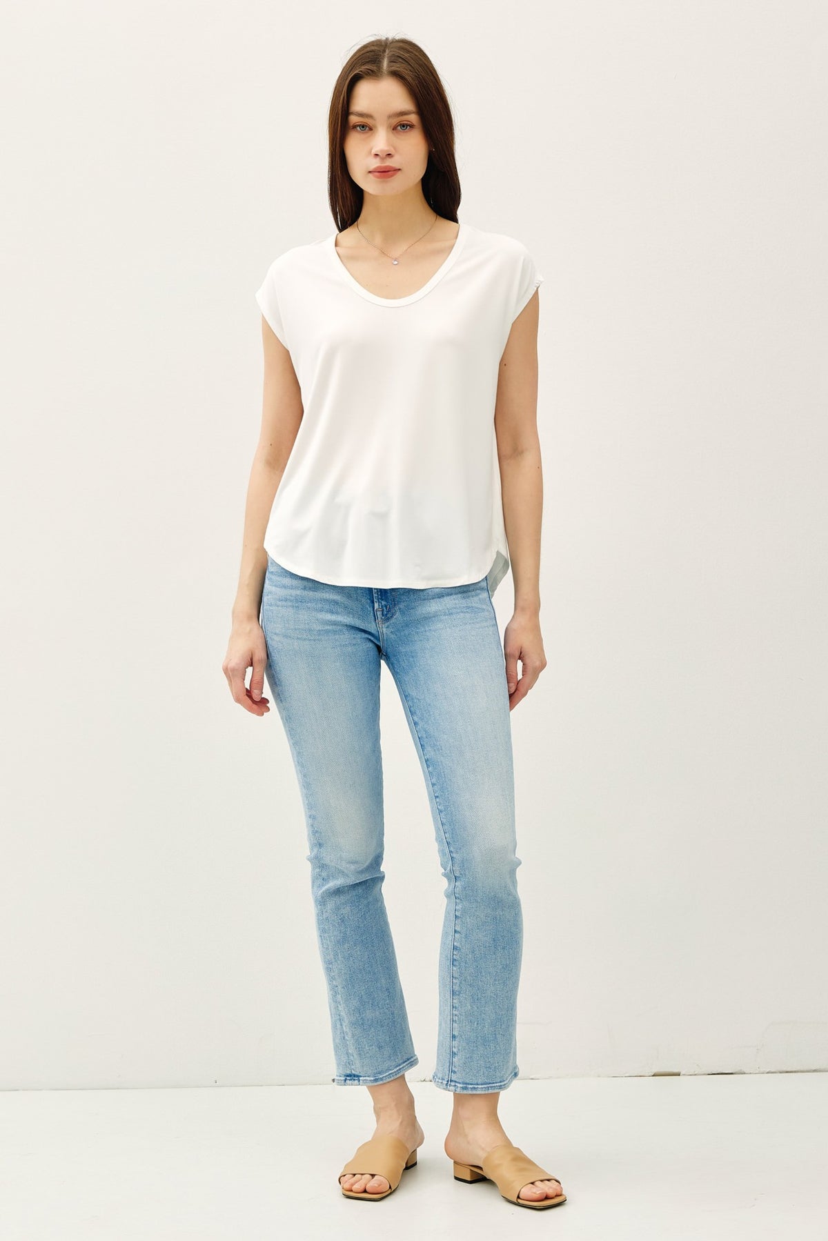 NYLAND Elanor Cap Sleeve Tee