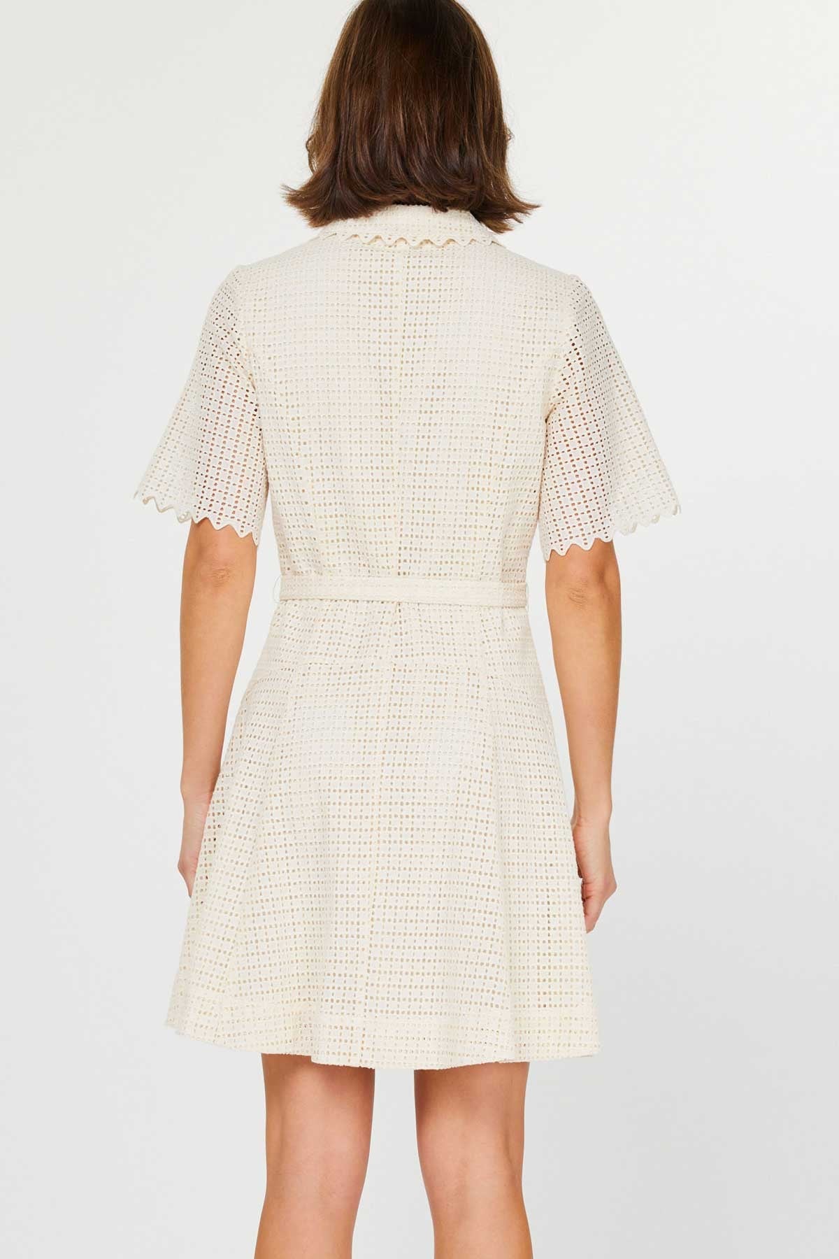 NYLAND Ursula SS Collar Button Down Dress