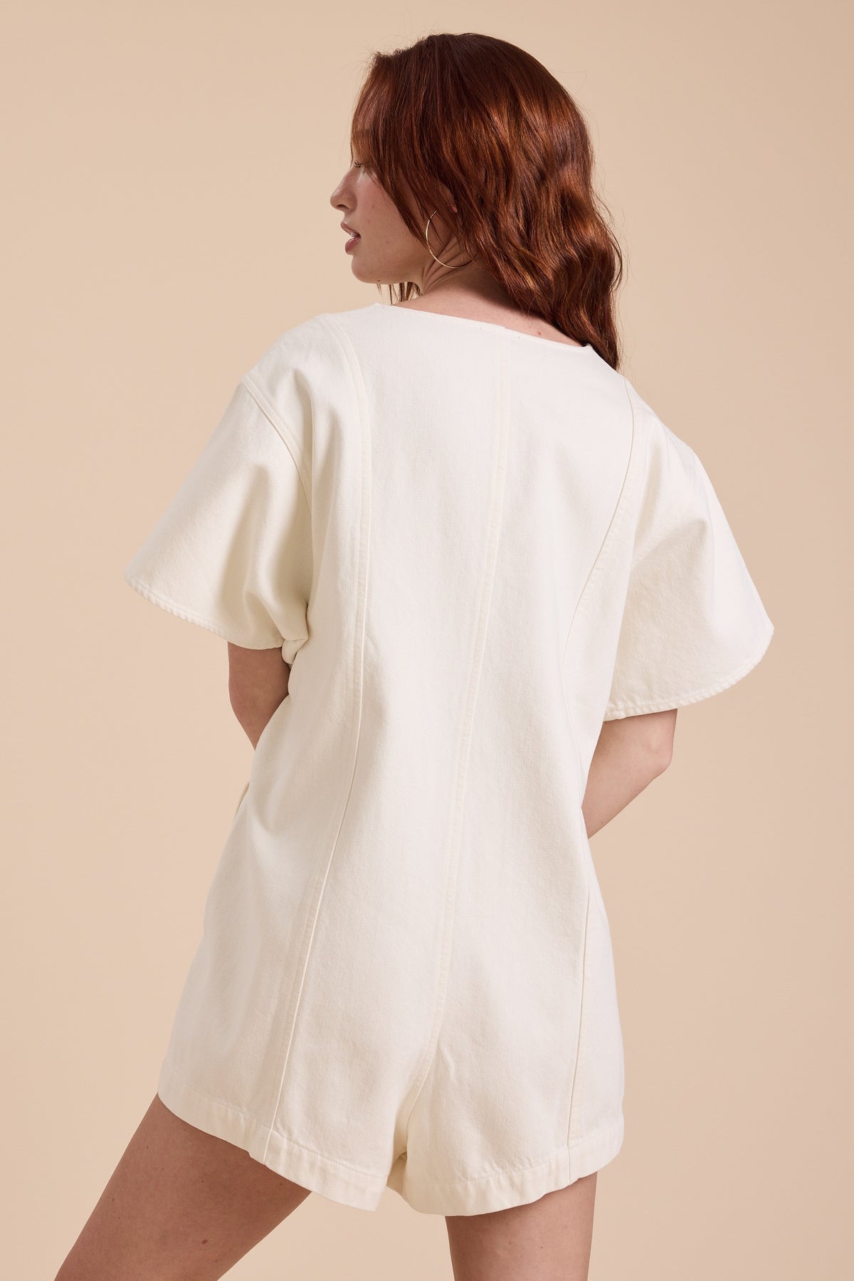 NYLAND Olympia Button Front Romper