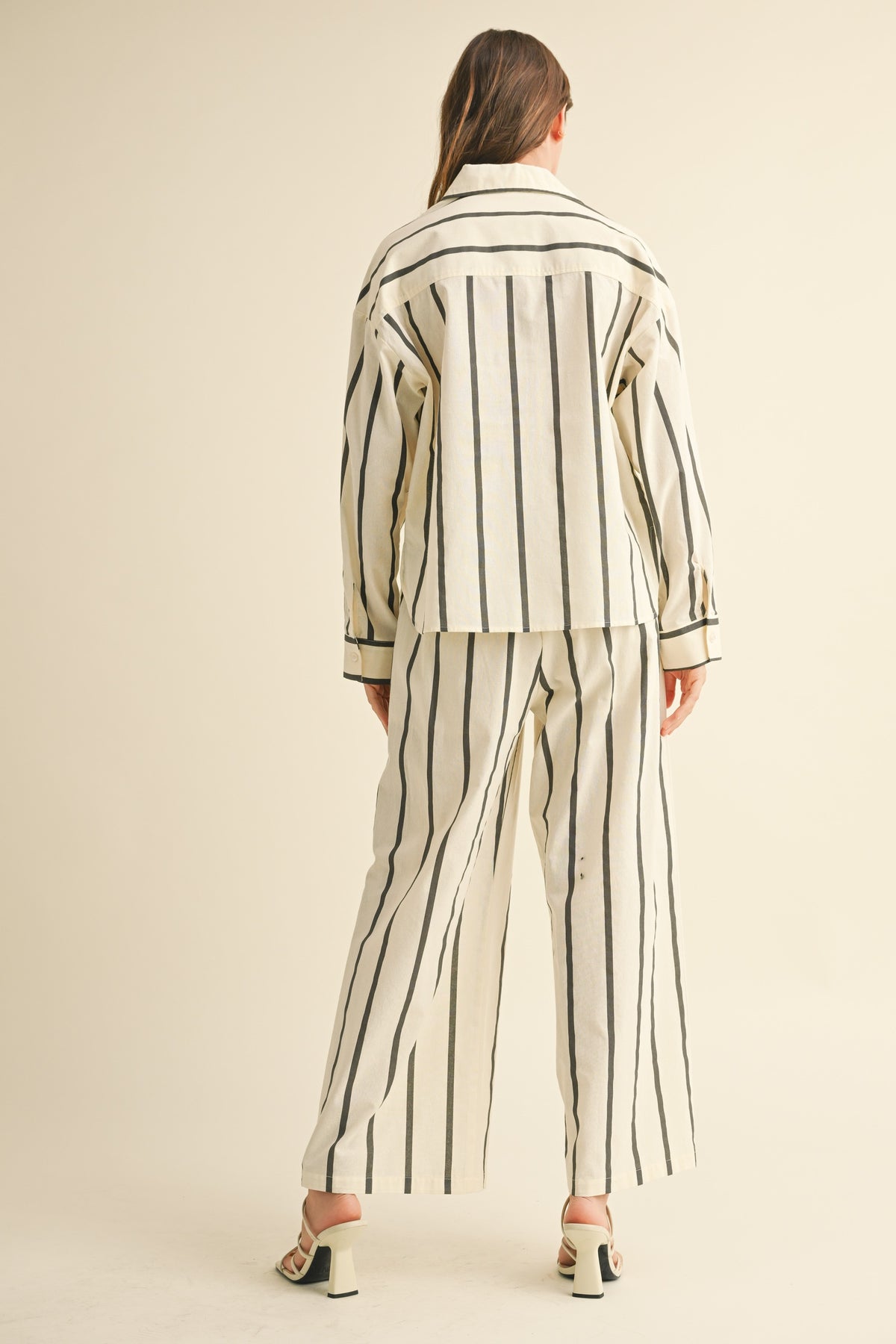 NYLAND Melanie Stripe Straight Leg Pants