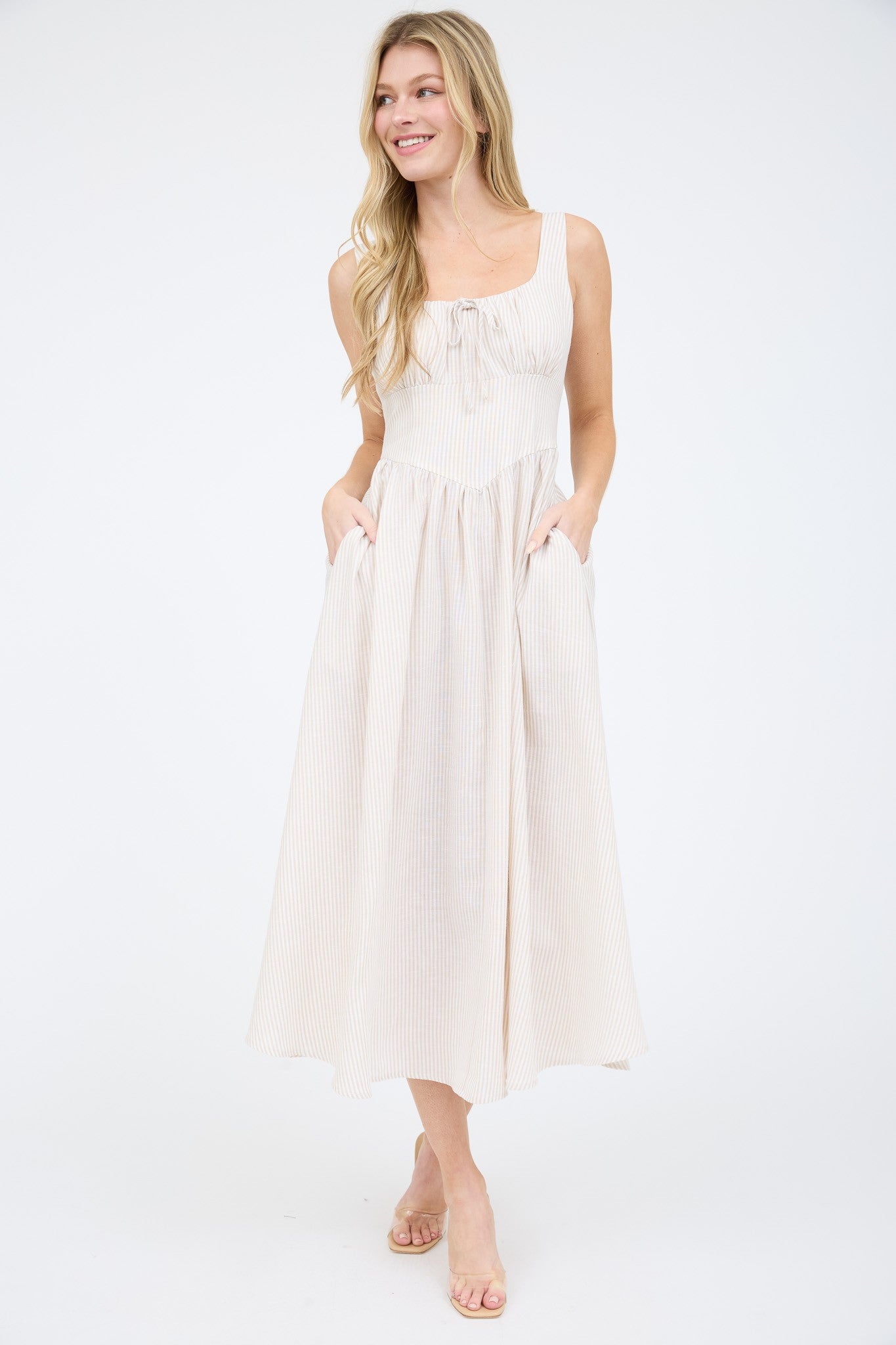 NYLAND Dahlia Dress in Cream Multi
