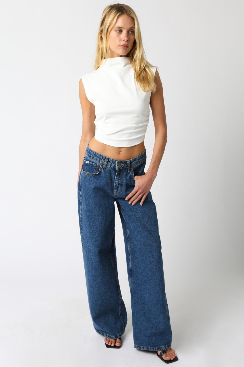 NYLAND Emeraude Cropped Top