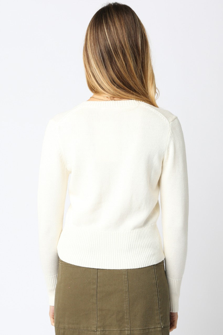 NYLAND Mekalia Button Knit Top