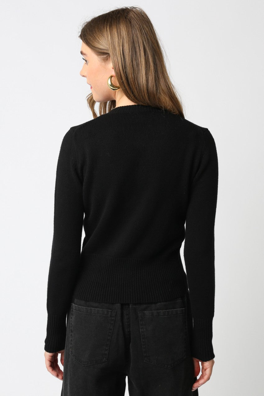 NYLAND Mekalia Button Knit Top