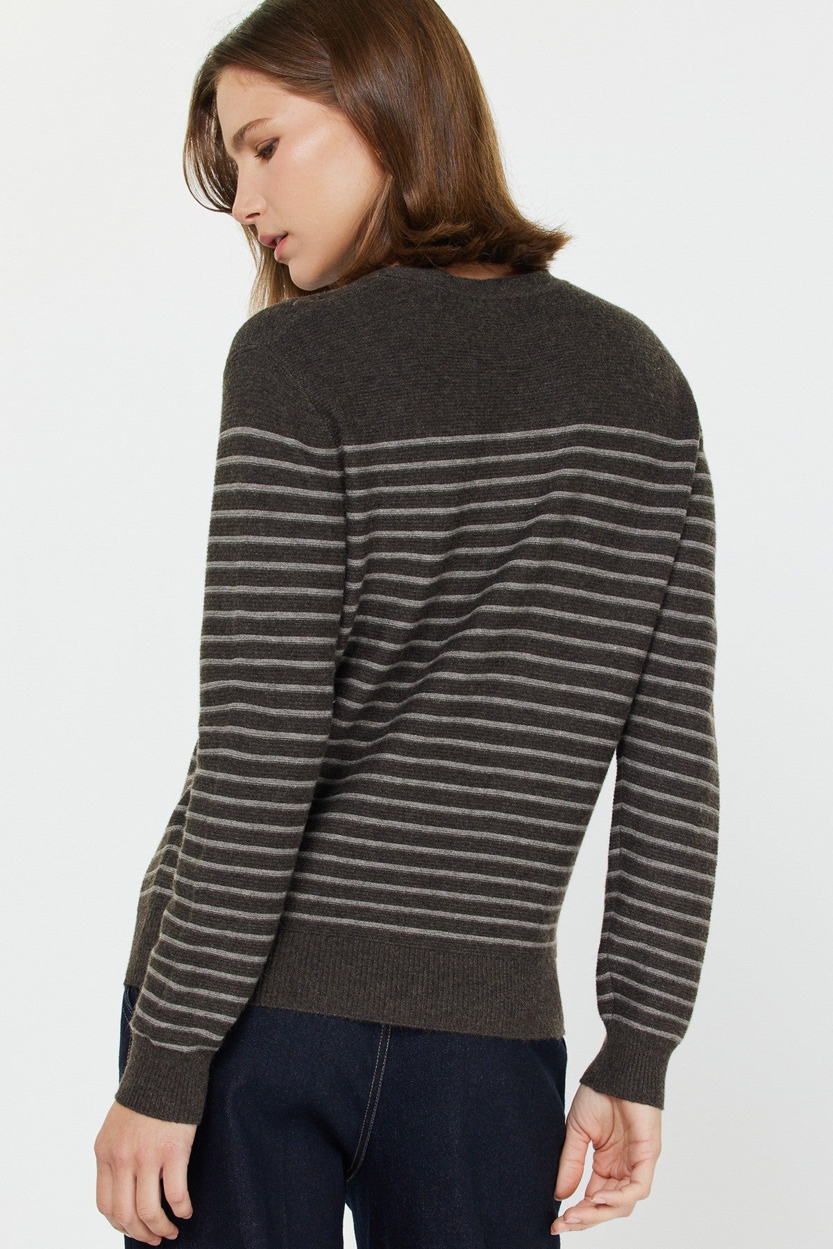 NYLAND Mercer Stripe Pull Over Sweater