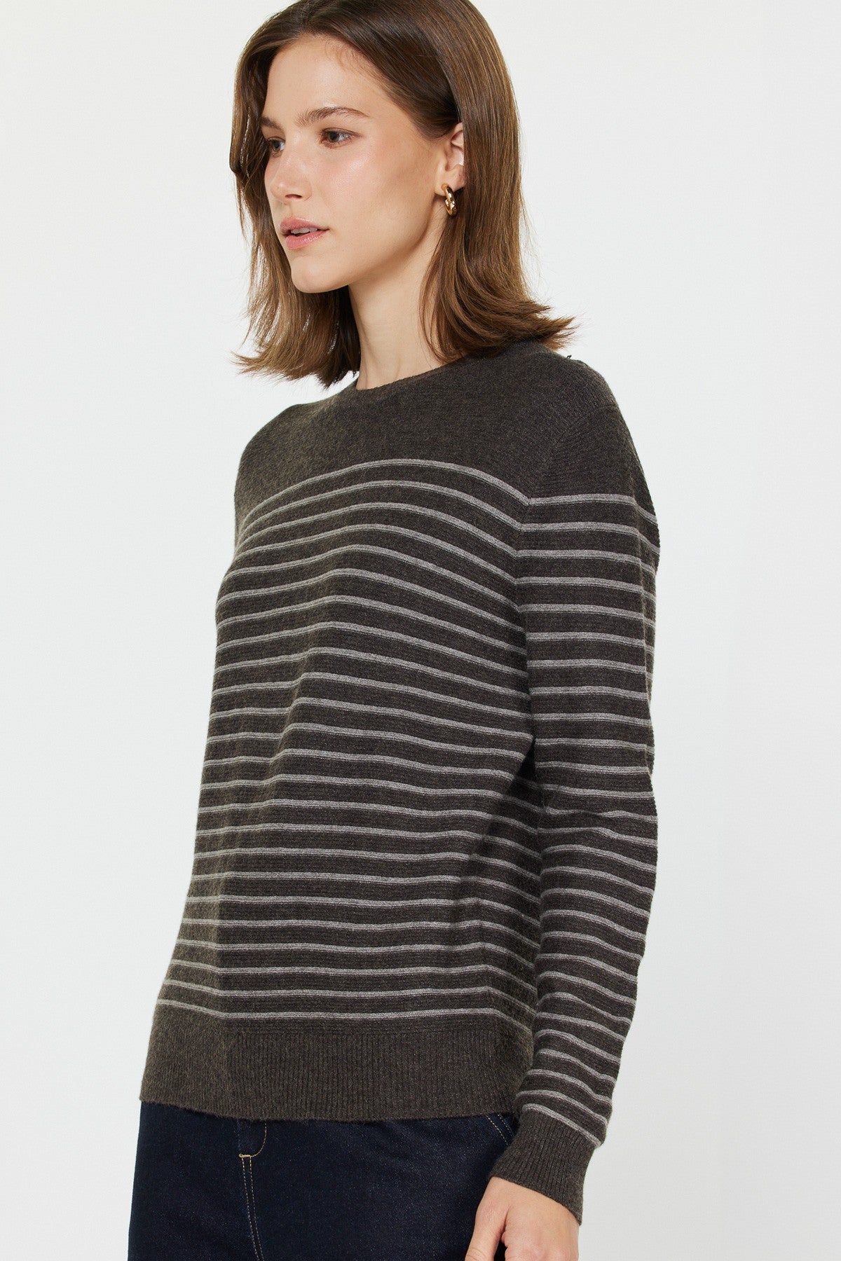 NYLAND Mercer Stripe Pull Over Sweater