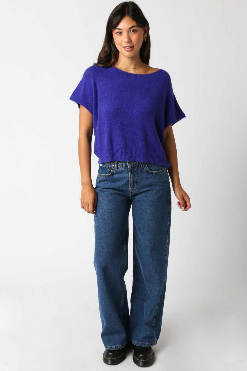 NYLAND Ali Knit Top Ultra Violet