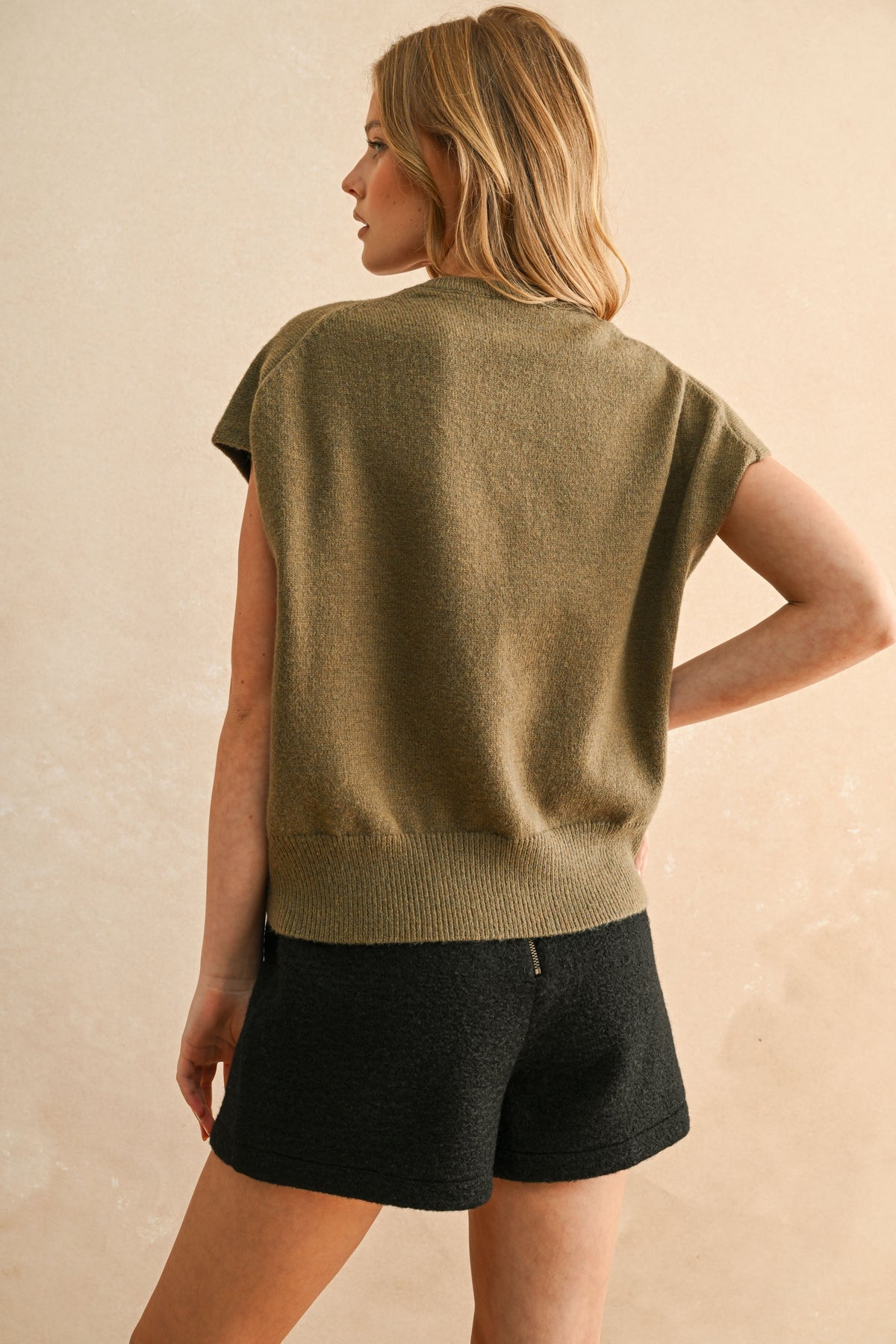 NYLAND Darcy Loose Fit SS Sweater Top