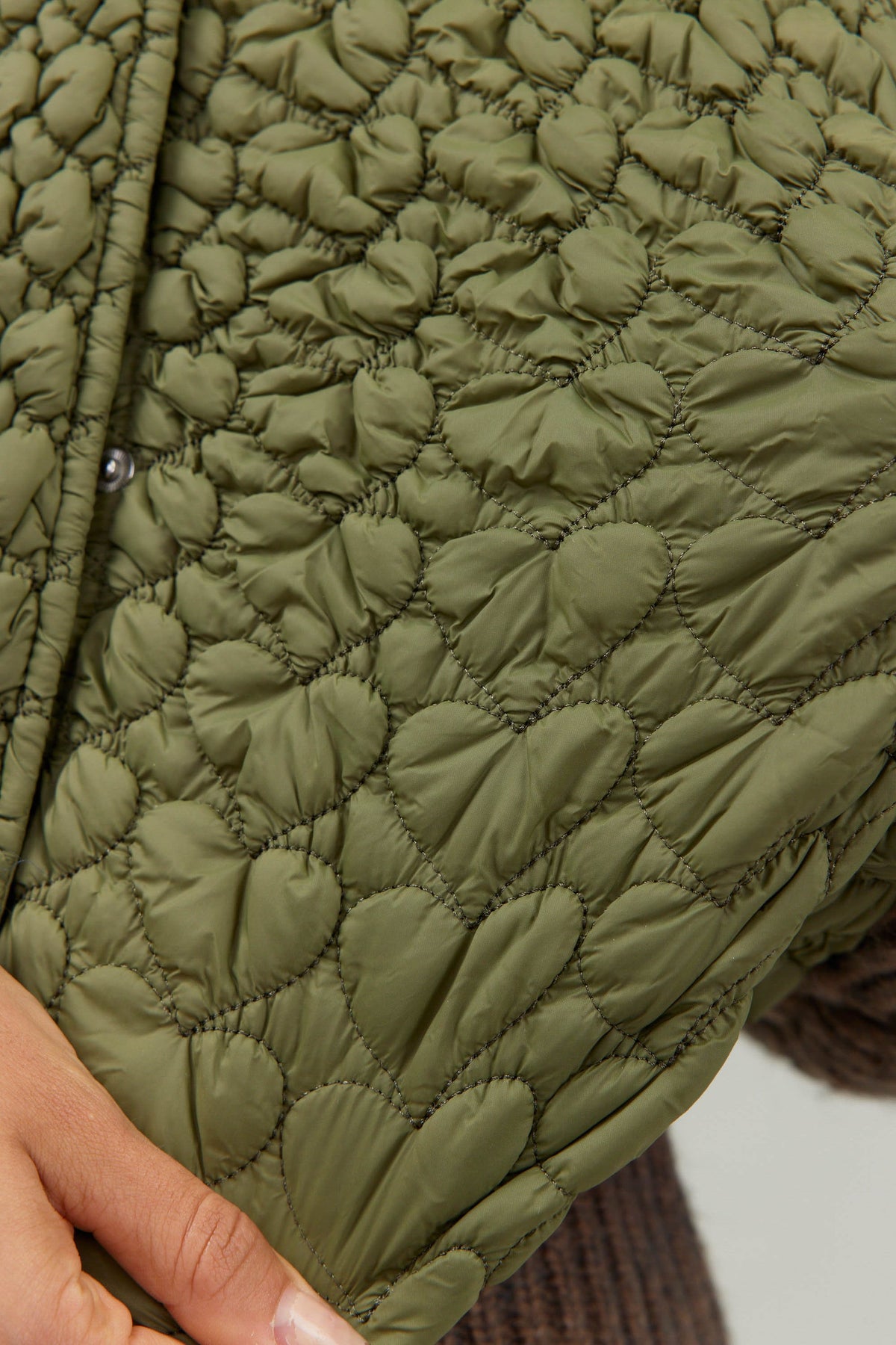 NYLAND Venous Cropped Quilted Vest