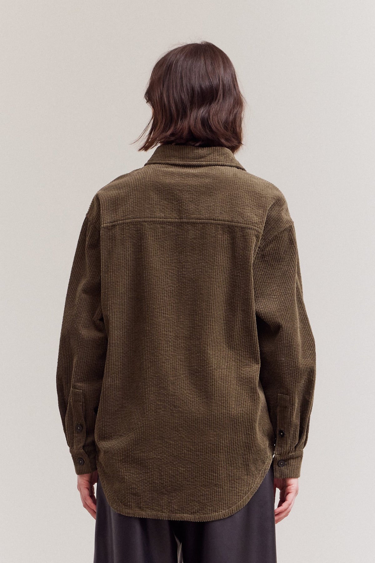 NYLAND Allegra Corduroy Button Down Shirt