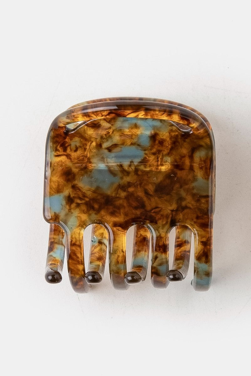 NYLAND Three Piece Small Acetate Jaw Hair Clip Set