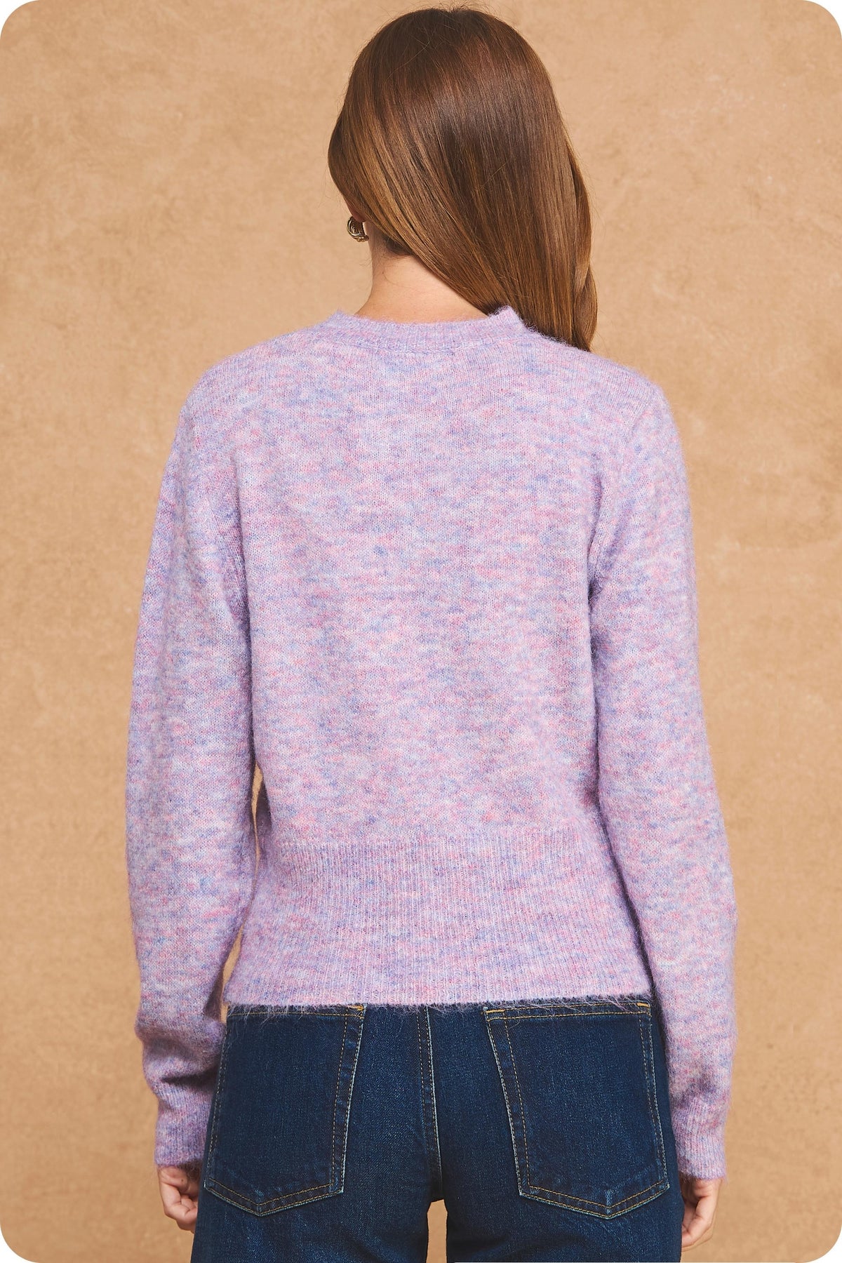 NYLAND Rya Multi Colored Button Cardigan