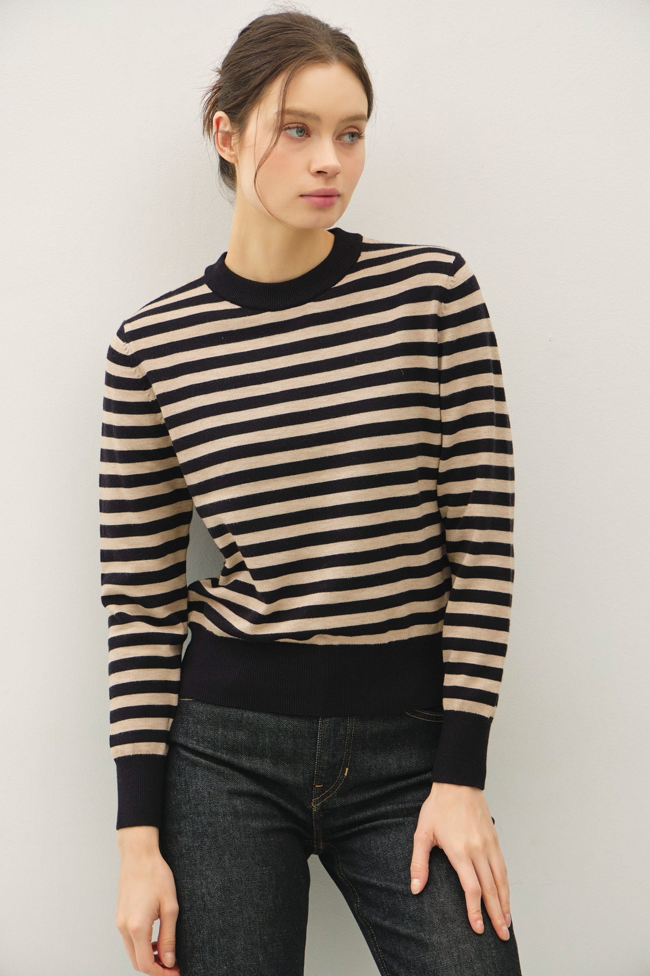 NYLAND Akari Sweater Black Charcoal
