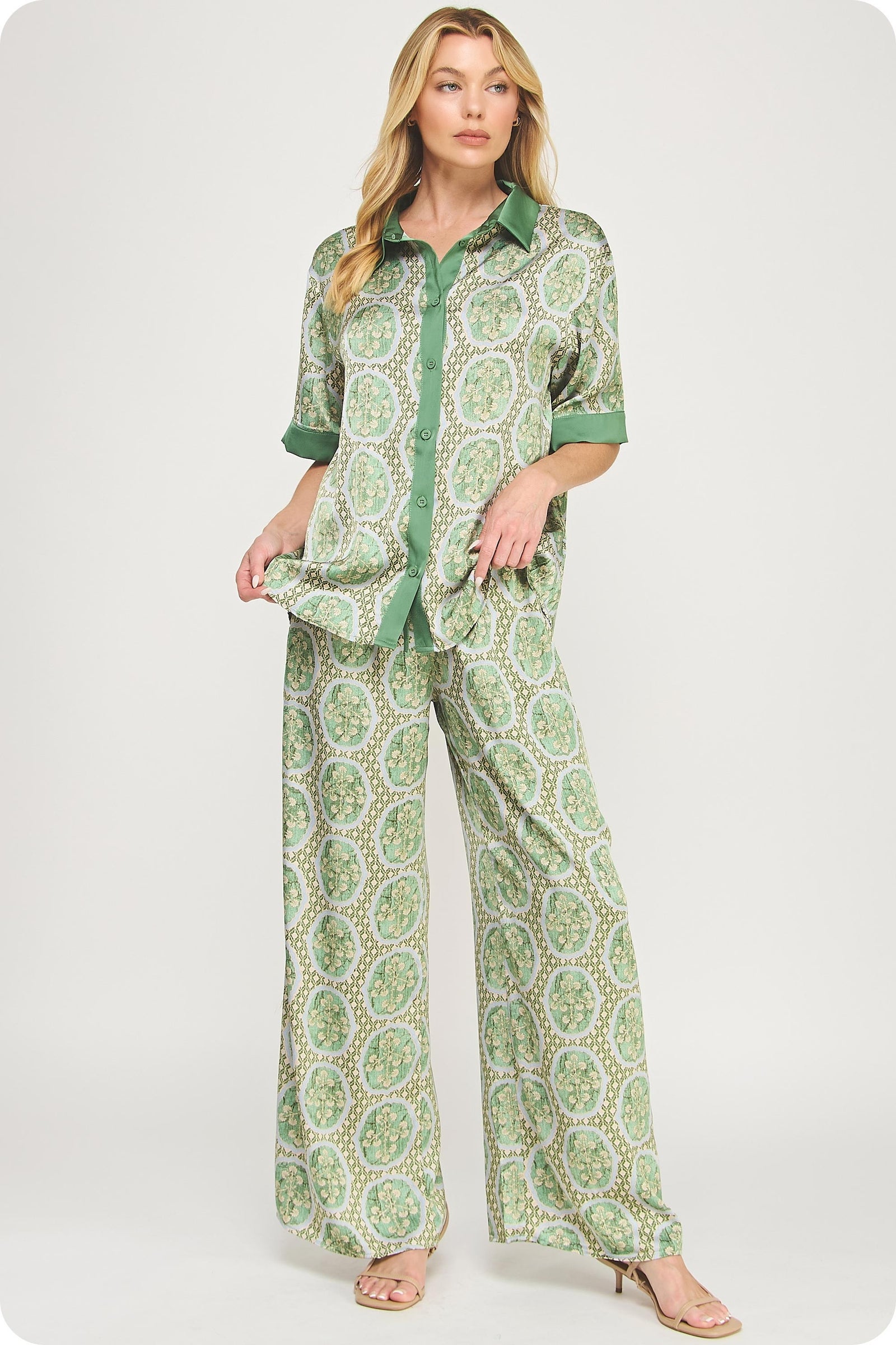 NYLAND Nettie Satin Top