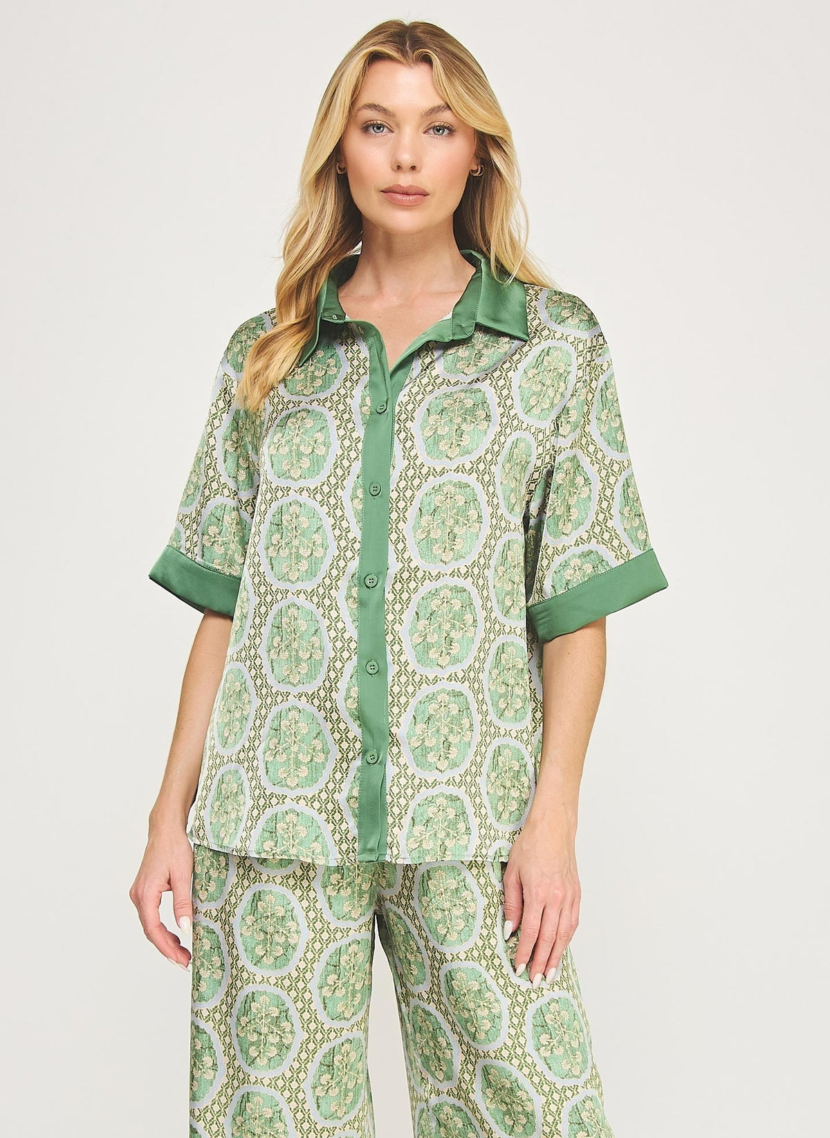 NYLAND Nettie Satin Top