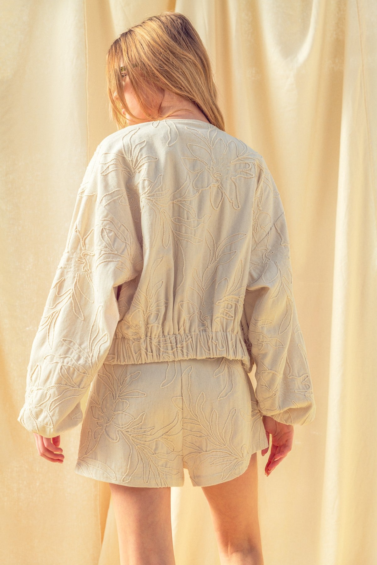 DEON Spring Floral Zip Jacket