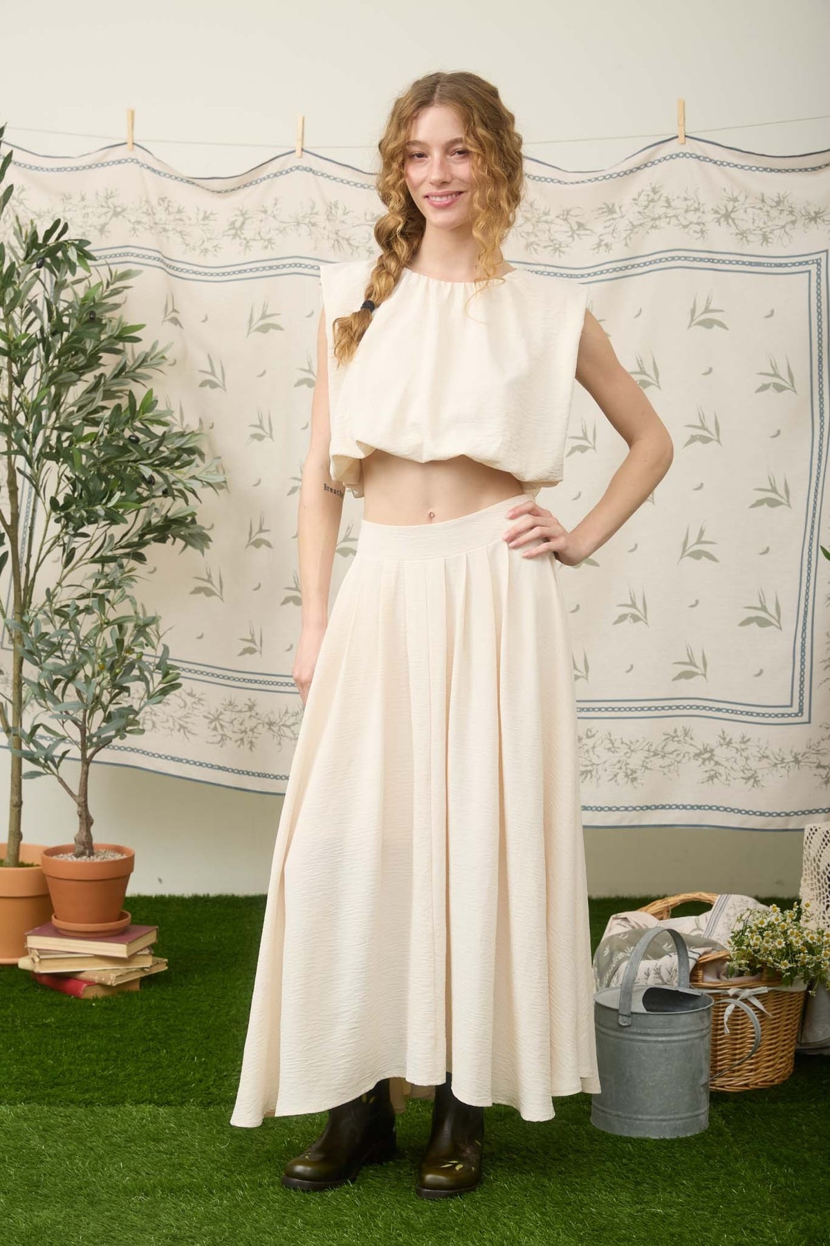 NYLAND Full Texture Skirt