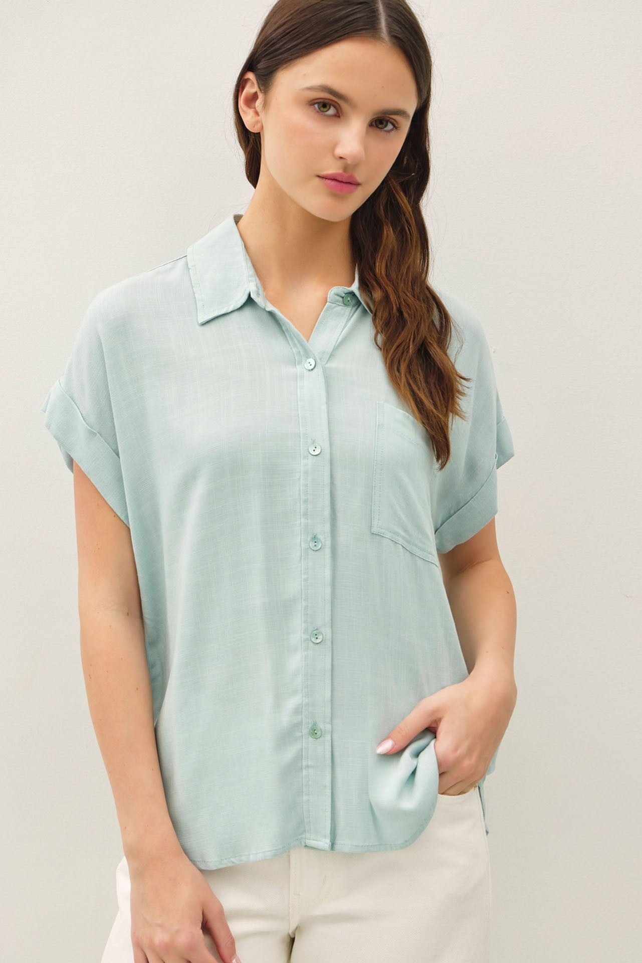 NYLAND Blaine SS Pocket Button Down